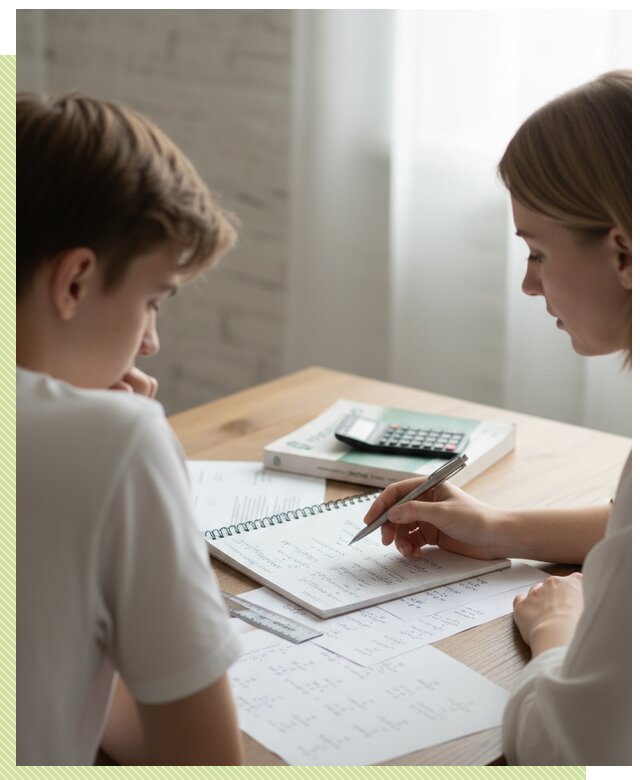 Репетитор по математике для учеников 10 класса в Рассказове